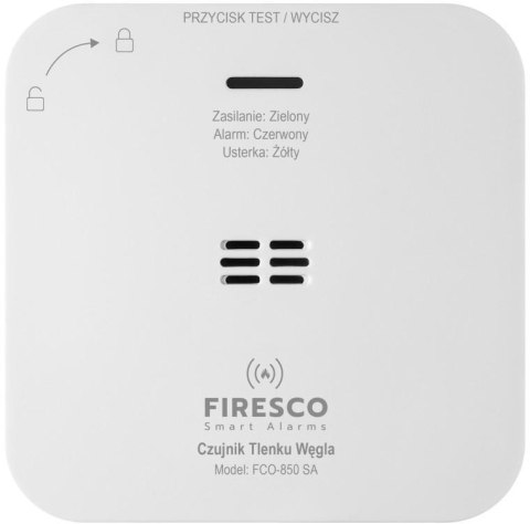 Zestaw czujników FIRESCO czujnik czadu+czujnik dymu Zestaw czujników FIRESCO czujnik czadu+czujnik dymu