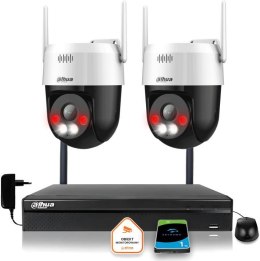Zestaw monitoringu IP Dahua Bezprzewodowa 2 kamery 5MPx P5AE-PV i rejestrator z 1TB