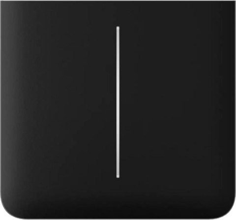 AJAX Przycisk SideButton (2-gang) vertical (black)