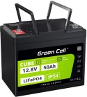 AKUMULATOR LITOWO-ŻELAZOWO-FOSFORANOWY LiFePO4 Green Cell Cube 12.8V 50Ah LFPGC12V50AH