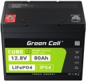 AKUMULATOR LITOWO-ŻELAZOWO-FOSFORANOWY LiFePO4 Green Cell Cube 12.8V 80Ah LFPGC12V80AH
