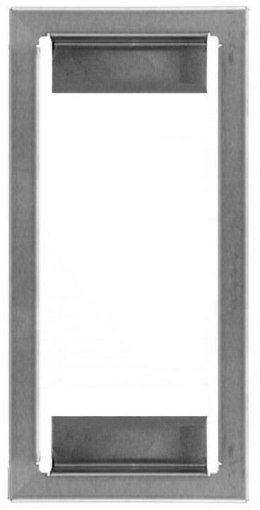 Laskomex RAX-1-1 Obudowa podtynkowa ze stali nierdzew. 1 segmentowa do CD-2600