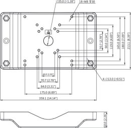 SKRZYNKA MONTAŻOWA DAHUA PFA153