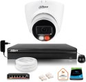 Zestaw monitoringu IP DAHUA 4Mpx 2K kamera IPC-HDW1439V-A-IL z dyskiem 1TB