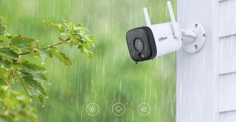 Zestaw monitoringu IP Dahua 4 Kamery WI-FI 3MPxsmart podwójne oświetlenie LED IR do 30m