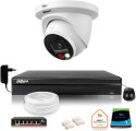 Zestaw monitoringu IP Dahua 8mpx 4K kamera IPC-HDW2849TM-S-IL z dyskiem 1TB