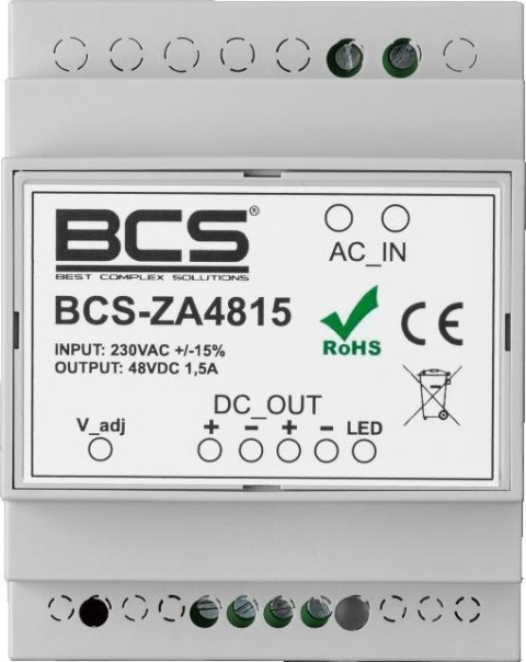 Zasilacz BCS-ZA4815