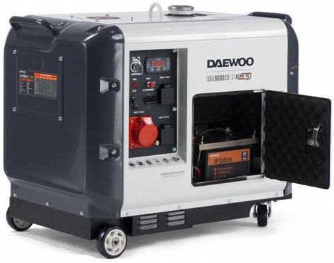 AGREGAT PRĄDOTWÓRCZY DIESEL DAEWOO DDAE 9000SSE-3 6.3kW