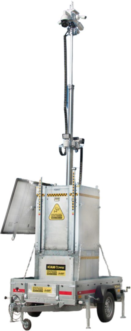 Przyczepa do wieży CAMSAT iCAM-Trailer 1