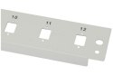Płyta czołowa 12x SC Simplex 19" 1U