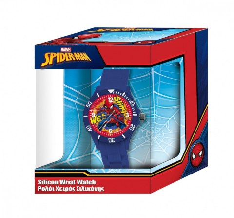 Diakakis Zegarek analogowy w pudełku Spiderman Diakakis Zegarek analogowy w pudełku Spiderman