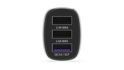 Ładowarka samochodowa 3xUSB QC 3.0 Ładowarka samochodowa 3xUSB QC 3.0
