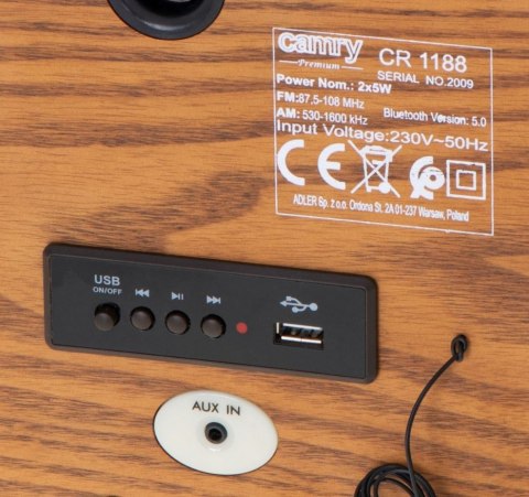 Radio retro CR1188 Radio retro CR1188