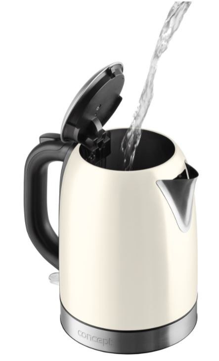 Czajnik 1,7 L inox kremowy RK3242 Czajnik 1,7 L inox kremowy RK3242