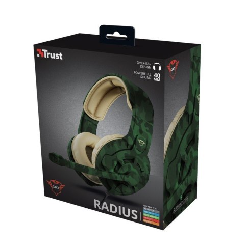 Słuchawki GXT411C Radius dżungla kamuflaż Słuchawki GXT411C Radius dżungla kamuflaż