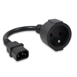 Adapter IEC 320 C14 / FRENCH | 0.15m