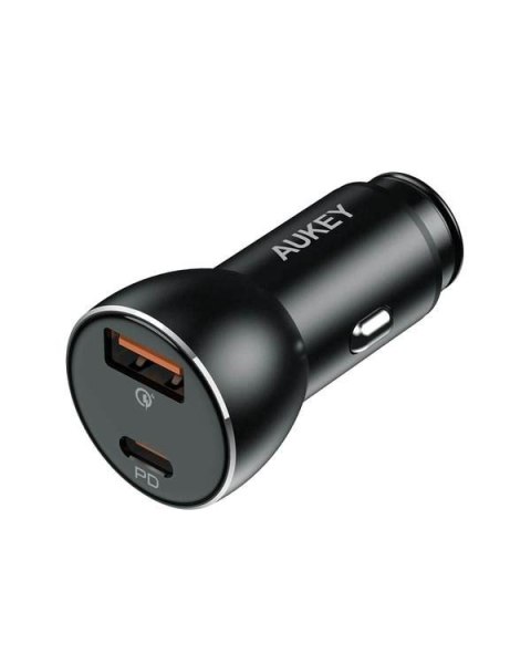 CC-Y48 aluminiowa ultraszybka ładowarka samochodowa 2xUSB QC 3.0 PD 3.0 (1xUSB C+1xUSB A) 6A 48W CC-Y48 aluminiowa ultraszybka ładowarka samochodowa 2xUSB QC 3.0 PD 3.0 (1xUSB C+1xUSB A) 6A 48W
