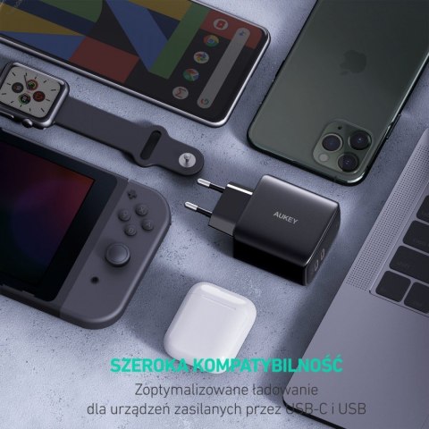 PA-B4 Omnia GaN ładowarka sieciowa 2xUSB C Power Delivery 3.0 65W 6A PA-B4 Omnia GaN ładowarka sieciowa 2xUSB C Power Delivery 3.0 65W 6A