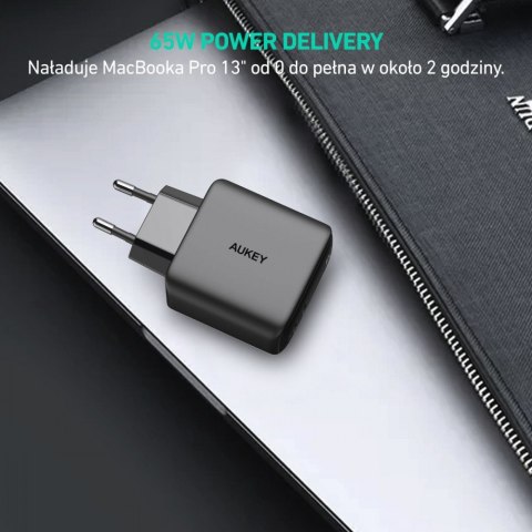 PA-B4 Omnia GaN ładowarka sieciowa 2xUSB C Power Delivery 3.0 65W 6A PA-B4 Omnia GaN ładowarka sieciowa 2xUSB C Power Delivery 3.0 65W 6A