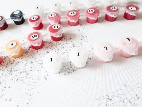 Obraz Paint it! Malowanie po numerach. Śpiące koty Obraz Paint it! Malowanie po numerach. Śpiące koty
