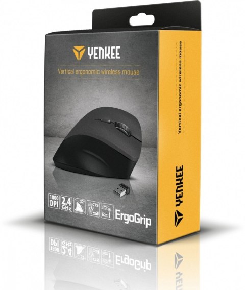 Mysz bezprzewodowa pionowa YMS 5020 ErgoGrip
