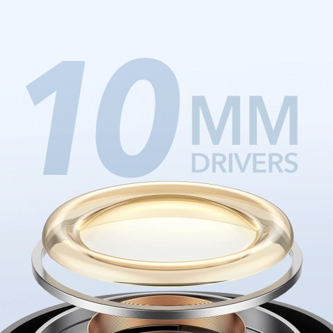 Słuchawki bezprzewodowe R100 czarne