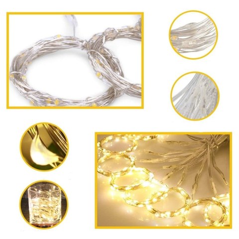 Kurtyna LED 3x3m MCE413 Kurtyna LED 3x3m MCE413