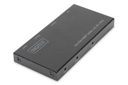Rozdzielacz (Splitter) Ultra Slim HDMI 1x2 4K 60Hz 3D HDR HDCP 2.2 18 Gbps Micro USB