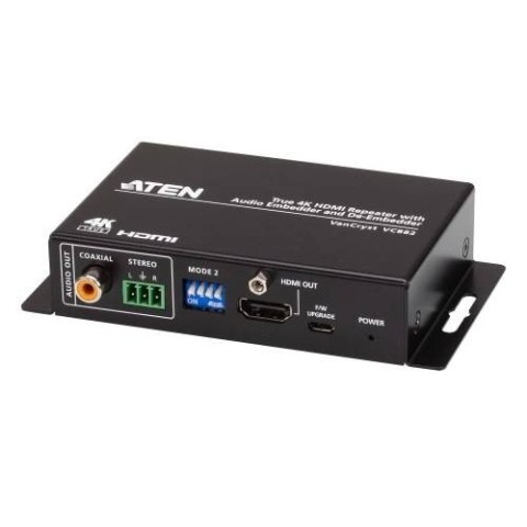 True 4k HDMI wzmacniacz z funkcją audio embedder True 4k HDMI wzmacniacz z funkcją audio embedder