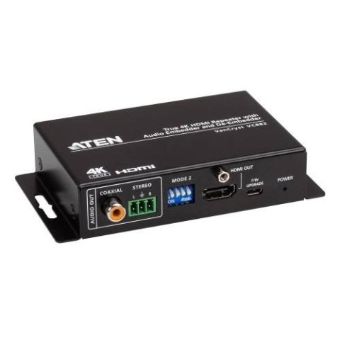 True 4k HDMI wzmacniacz z funkcją audio embedder True 4k HDMI wzmacniacz z funkcją audio embedder