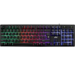 Klawiatura gamingowa ARX GK-196L przewodowa podświetlenie LED