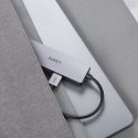 CB-H36 aluminiowy HUB USB-A | Ultra Slim | 4w1 | 4xUSB 3.0 | 5Gbps