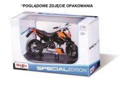 Model metalowy Motocykl żużlowy z podstawką 1/18