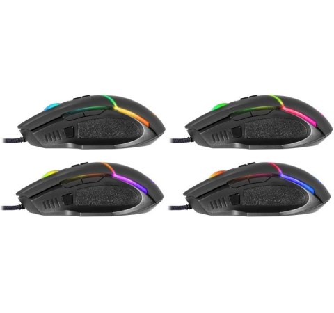 Mysz gamingowa Warfame GM-880L optyczna 12800dpi 8P RGB