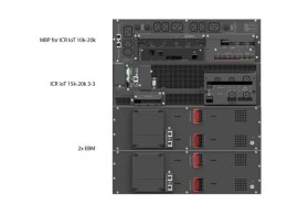 Zasilacz awaryjny Rack VFI 20000 ICR IOT 3/3 On-line 10KVA terminal RJ-45 USB-B RS-232 3/3