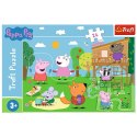 Puzzle 24 Maxi Zabawy na polanie Świnka Peppa