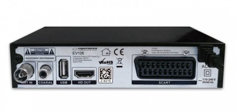 Tuner EV106 DVB-T/T2 H.265/HEVC Tuner EV106 DVB-T/T2 H.265/HEVC