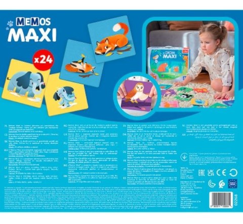 Gra Memos Maxi Zwierzęta i ich dzieci