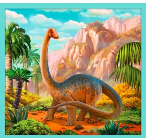 Puzzle 10w1 W świecie dinozaurów