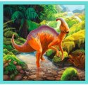 Puzzle 10w1 W świecie dinozaurów