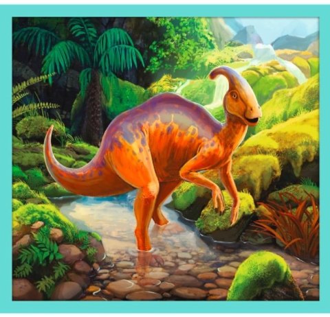 Puzzle 10w1 W świecie dinozaurów