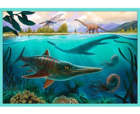 Puzzle 10w1 W świecie dinozaurów