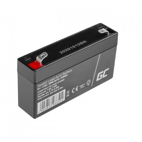 Akumulator AGM VRLA 6V 1.2Ah