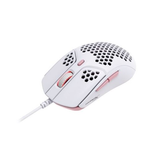 Mysz gamingowa Pulsefire Haste biało-różowa