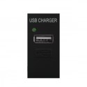 Gniazdo USB z ładowarką pasuje do szklanych ramek MCE727B Czarne