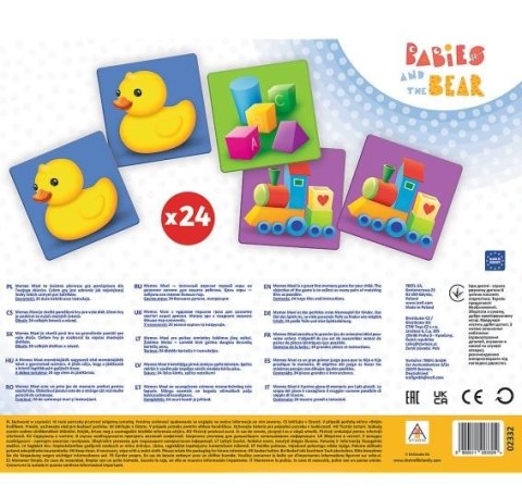 Gra Memos Maxi Bobaski i Miś