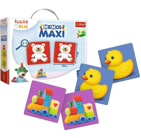 Gra Memos Maxi Bobaski i Miś