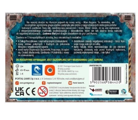 Gra Neuroshima Last Aurora: Lodowa Stal dodatek