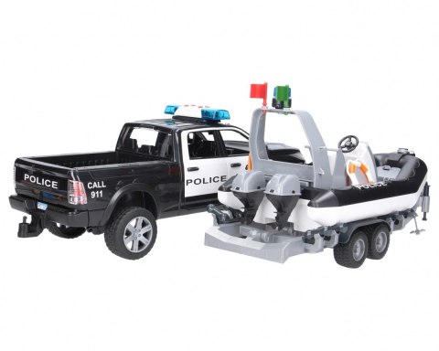 Pojazd Dodge RAM 2500 Policyjny Pikap z łodzią