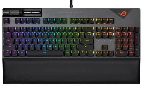 Klawiatura ROG STRIX Flare II 8000Hz/ ROG NX/ PBT/ USB 2.0/ czarna